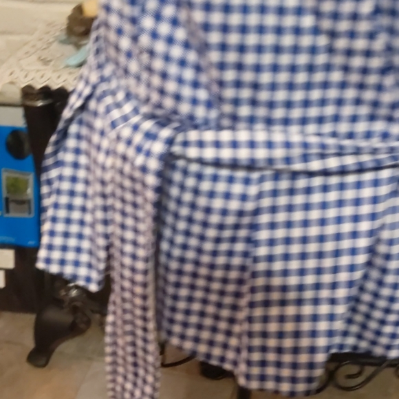 7th Ave NY & co wrap blouse - Picture 3 of 3